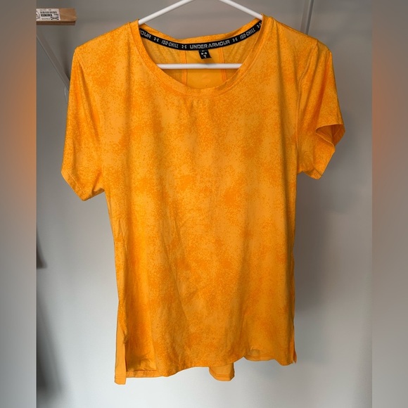 Under Armour Women's Vibrant Yellow Tee - Picture 1 of 4